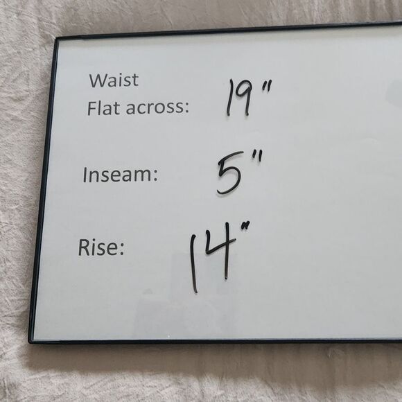 L L Bean blue nylon lined elastic waist shorts hiking swimming womens size 1X - Picture 7 of 7